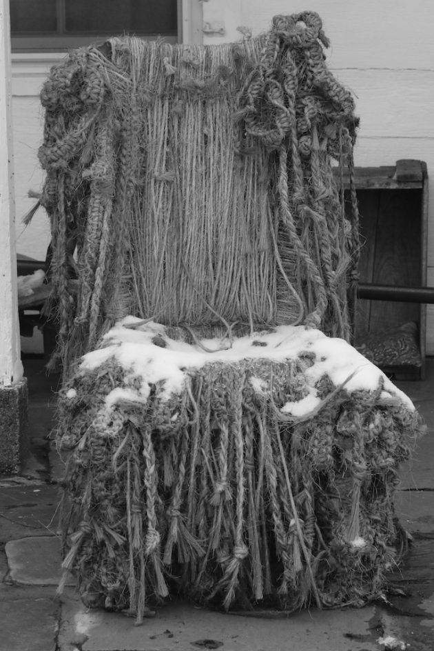 The Fiber Chair In Winter